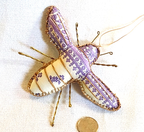 Ornament handmade moth - moth, flying