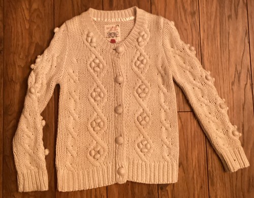 Size chunky cream cardigan - size,