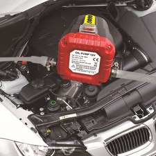 Car Engine Oil Change Pump Extractor Diesel Fluid Suction Transfer Pump 12V/80W