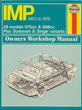 Hillman Imp Stiletto Chamois Sunbeam Sport (1963-1976) Haynes Workshop Manual