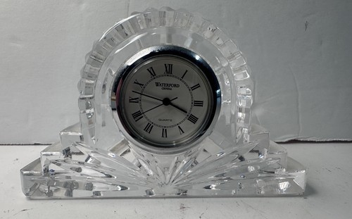 Waterford crystal desk clock - waterford,