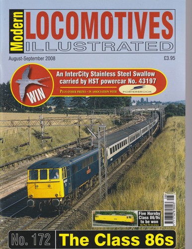 Modern locomotives illustrated - modern,