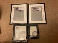 Pair of Ikea black picture