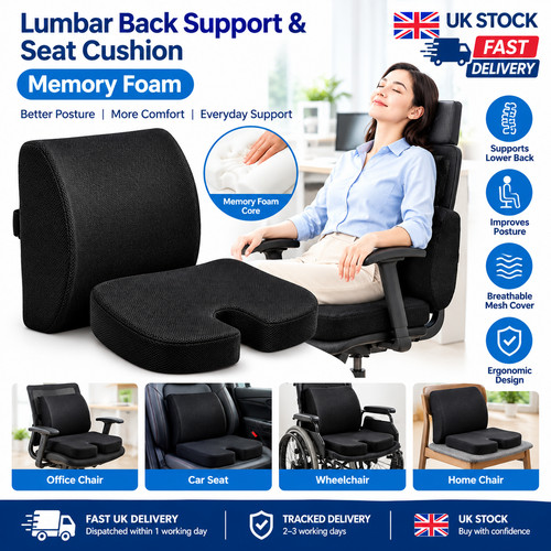 Lumbar back support cushion - lumbar,