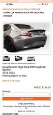 Duraflex Spoiler ND Miata MX5