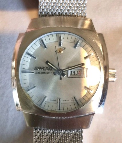 Vintage 1970s enicar - enicar, automatic