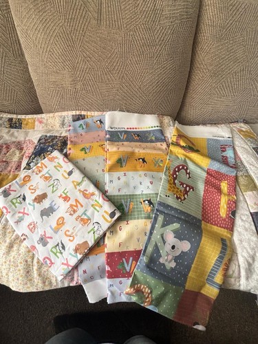 Bundle alphabet fabric - alphabet,