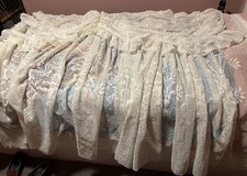CREAM LACE  CURTAIN