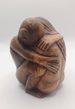 Vintage Handmade Wooden Carved