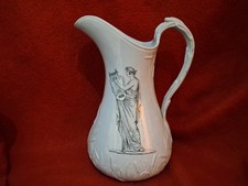 Pale Blue Relief Moulded