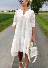 Zara Cutwork Embroidered