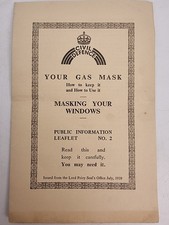 WWII British Civil Defence