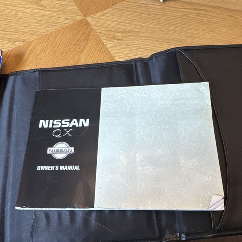 Nissan owners manual - qx,