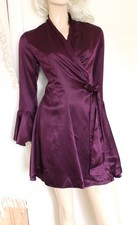 Janet Reger Y2K purple wrap