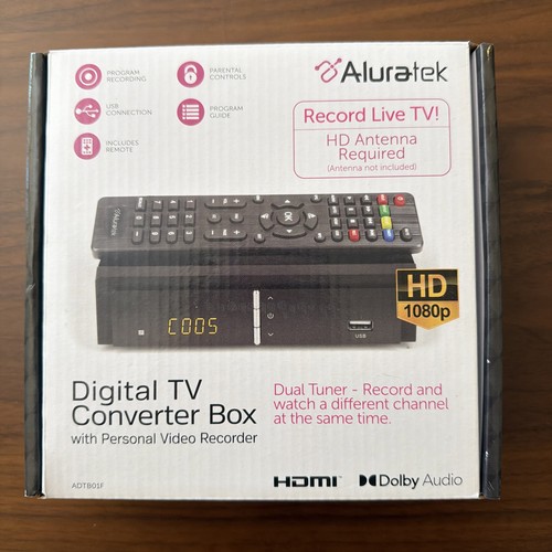 Aluratek digital converter - aluratek, tv