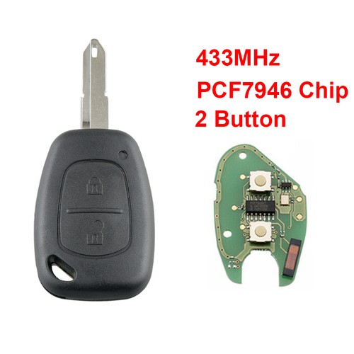 Remote key fob for renault - fob,