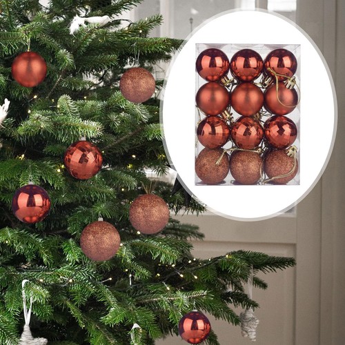 24pcs christmas baubles - 24pcs,