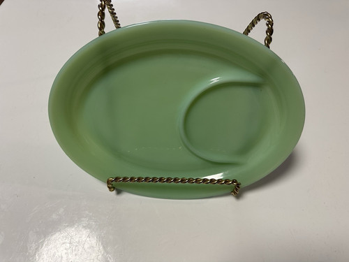 Rare antique jadeite fire king - rare,