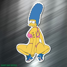 (1) Marge Simpson Sexy STICKER