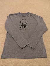 Women's Spyder Grey Long Sleeve T Shirt Size S/P