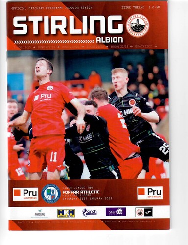 Stirling albion forfar - stirling, v