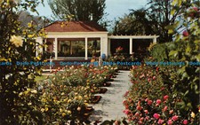 R069987 Fabulous Mirrored Pergola which Reflects Lovely Sunken Rose Garden at Fa