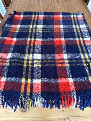 Vintage tartan wool picnic - tartan,