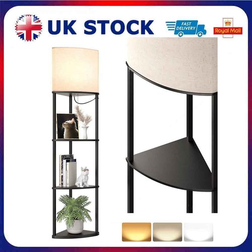 Corner floor lamp with - corner,