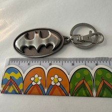 Vintage Batman Logo Metal Keychain DC Comics 2019