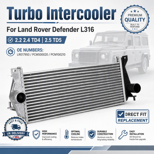 New intercooler td5 - new, 2.5