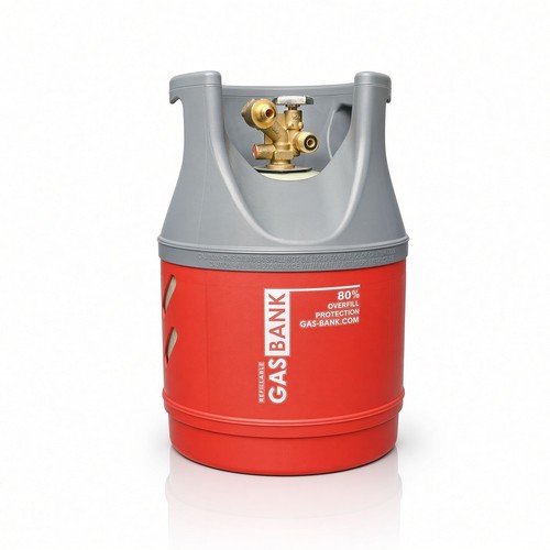 Gasbank duo 5kg refillable - gasbank,