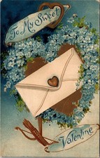 Antique Valentine Postcard