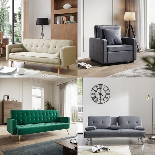 Multicolor seater sofa bed - multicolor,