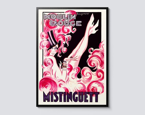 Moulin rouge mistinguett - rouge,