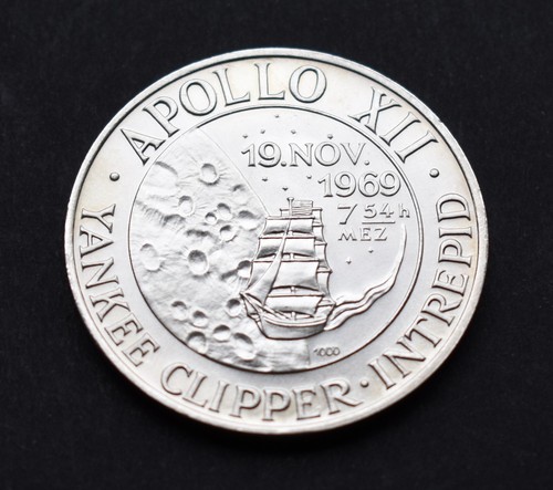 Usa apollo 1969 fine - 1969, silver