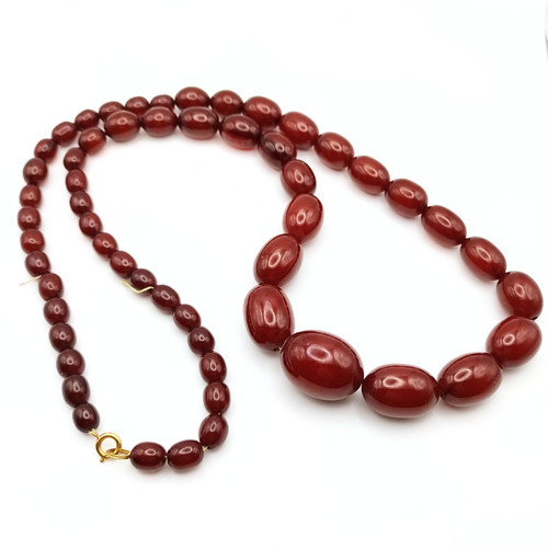 Vintage graduated red cherry - vintage,