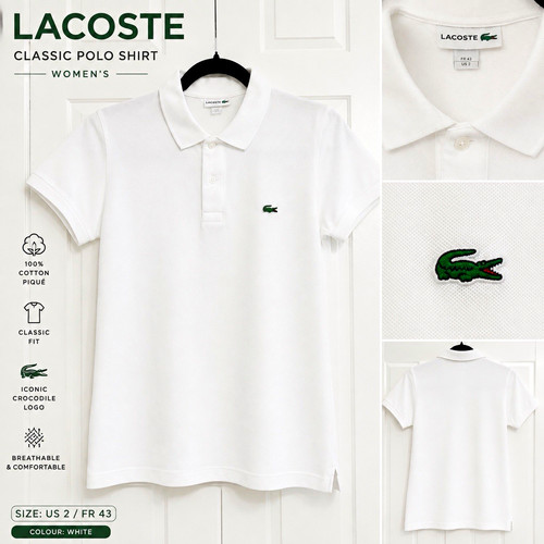 Lacoste women white - women’s, cotton