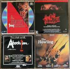 Laserdisc JOB LOT Bundle 4x