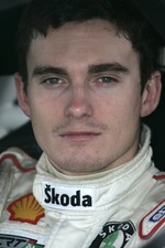 Jan Kopecky Skoda portrait 2007 WRC Rally Car Motor Racing Old Photo