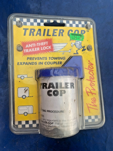 Trailer cop lock insertable - cop,