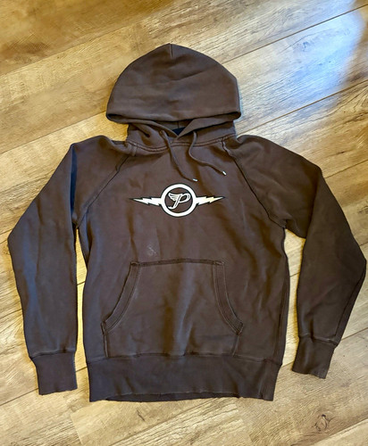 Pixies brown logo hoodie - brown,