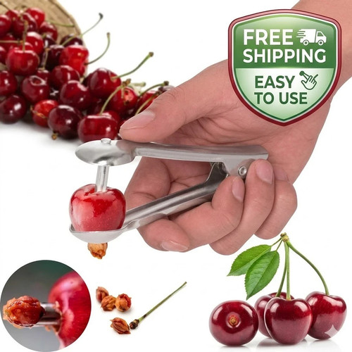 Cherry pitter stainless steel - cherry,