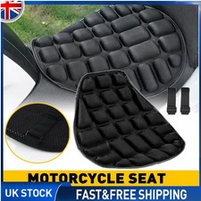 Comfort Gel Seat Cushion Universal AUXITOrbike Pillow Pad Cover Motorcycle UK