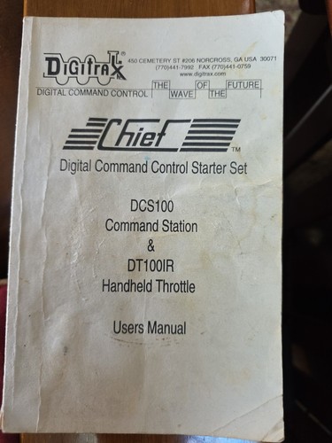 Digitrax chief dcs 100 - chief, command