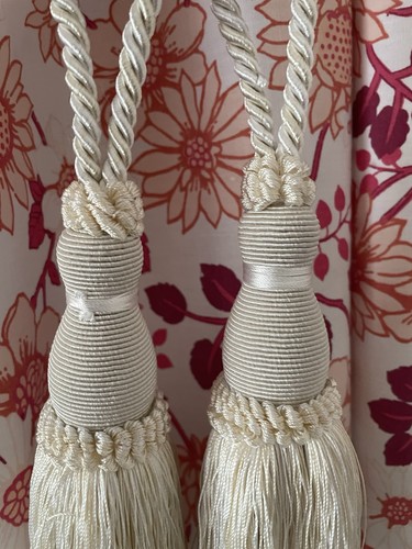 Vintage style curtain tassel - vintage,