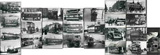 SCOTLAND TRANSPORT VINTAGE PHOTOGRAPHS STREETS BUS + TRAM etc 1910-1945