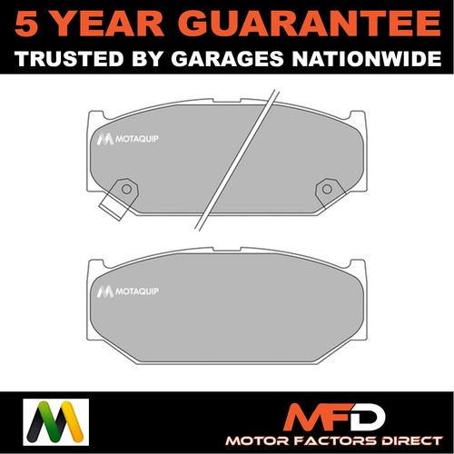 Brake pads set front - front, motaquip