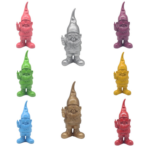 Gnomes behaving badly - badly, naughty