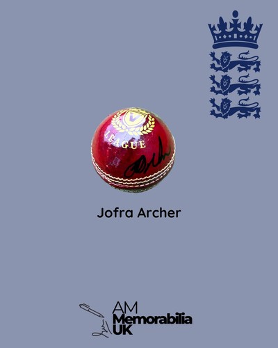 Jofra archer signed england - jofra,