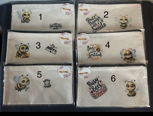 Handmade fabric pencil cases - handmade,